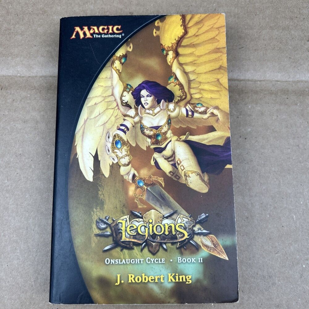 MTG Book Legions Onslaught Cycle Book 2 Robert King 2003 Magic The Gathering